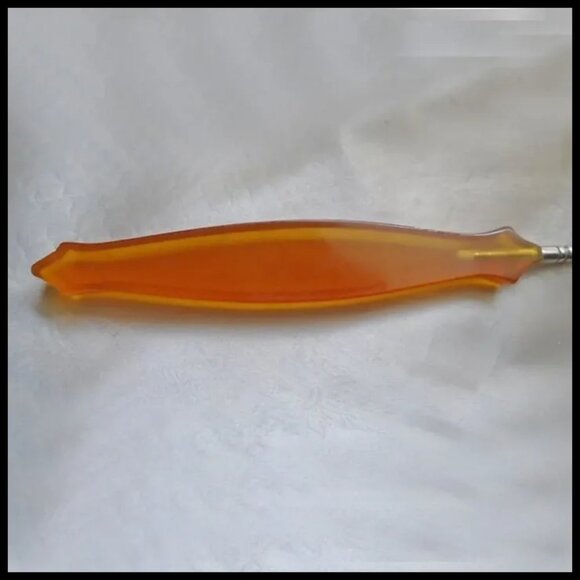 Antique Boot Hook - Victorian Corset Hook - Celluloid Button Hook- Boot Fastener - Picture 7 of 11